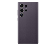 Samsung Vegan Leather do Galaxy S24 ultra ciemno fioletowy - 1210736 - zdjęcie 1